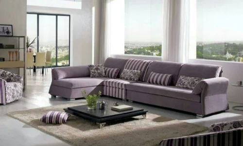 How to Setup Your Living Room Furniture with an L-Shaped Sofa? 19 L-Shaped Sofa Abu Dhabi
